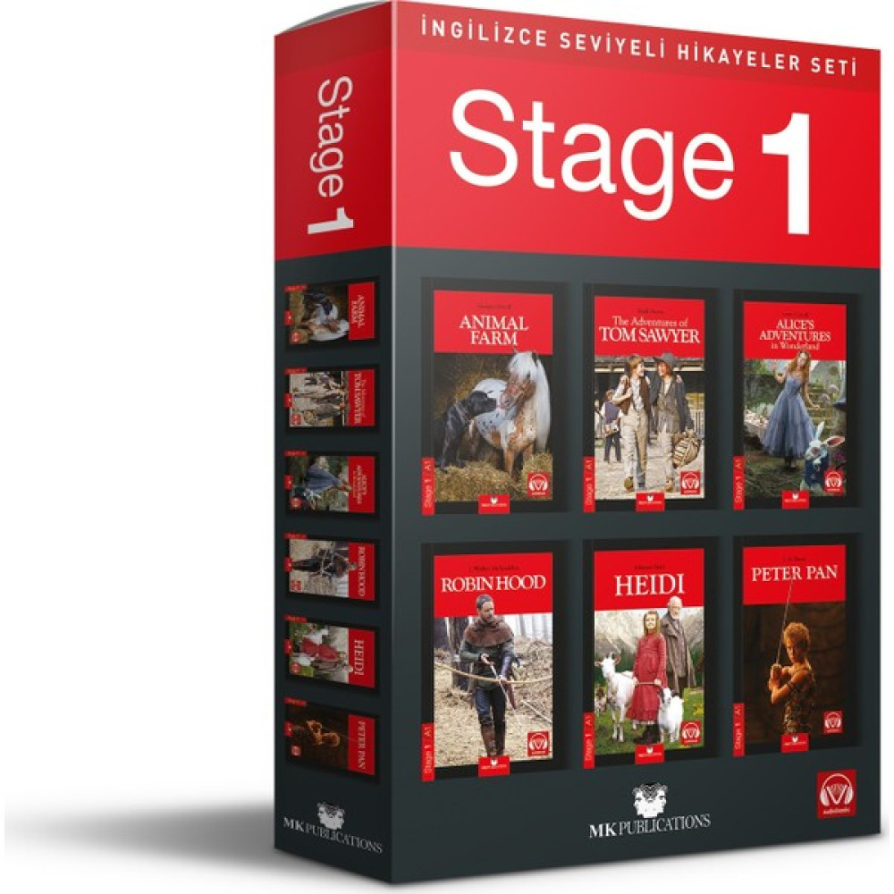 Ingilizce Hikaye Seti – Stage 1 Yabancı Dil Roman ve Öyküler Fiyatı
