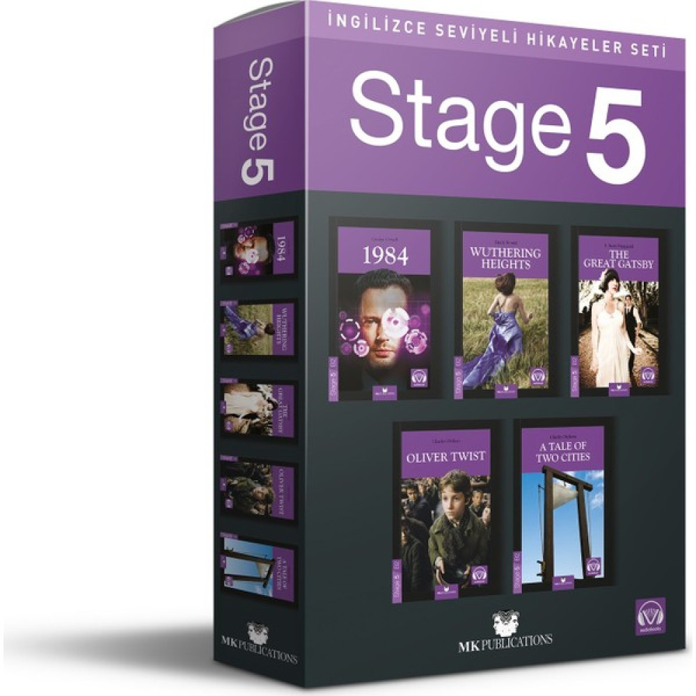 Ingilizce Hikaye Seti – Stage 5 Yabancı Dil Roman ve Öyküler Fiyatı