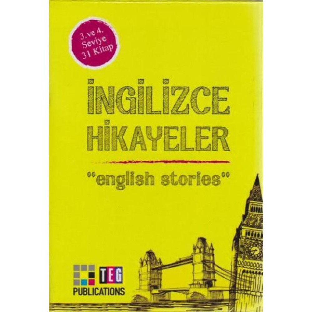 İngilizce Hikayeler 3. ve 4. Seviye 31 Kitap Takım Yabancı Dil Roman ve Öyküler Fiyatı