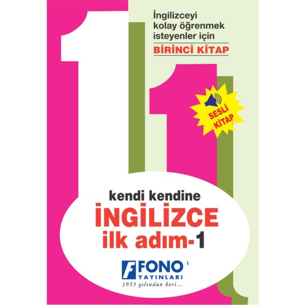 İngilizce İlk Adım - 1 - Şerif Deniz Yabancı Dil Öğretici Kitaplar ve Eğitim Setleri Fiyatı