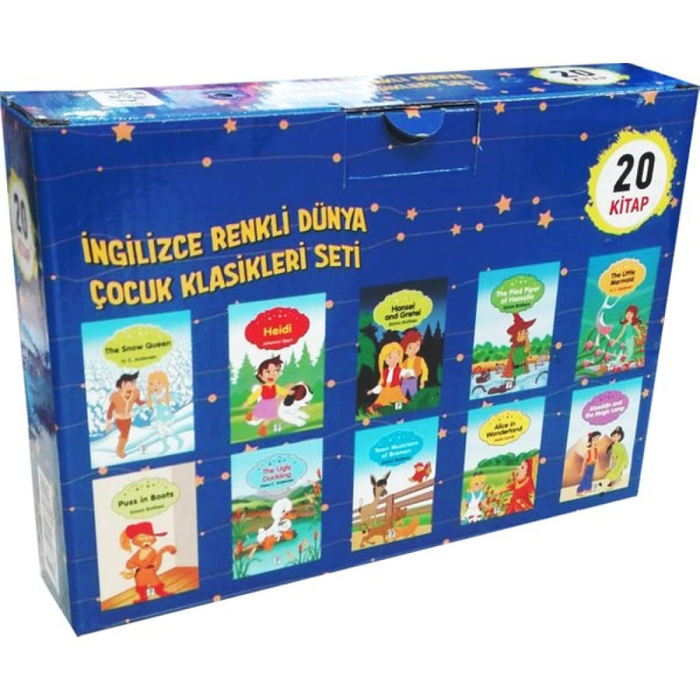 Ingilizce Renkli Dünya Çocuk Klasikleri Seti (20 Kitap) Çocuk Klasikleri Fiyatı