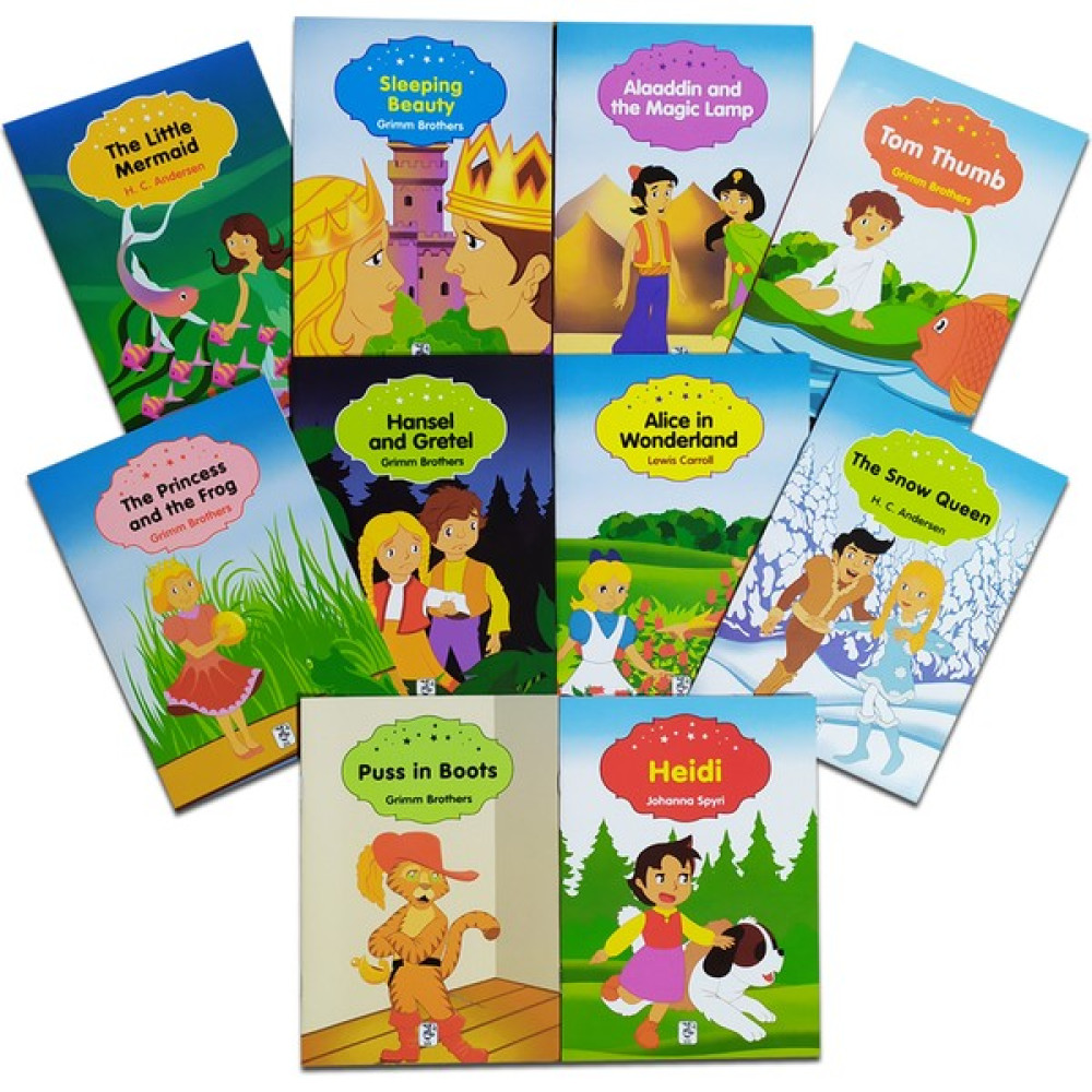 Ingilizce Renkli Dünya Çocuk Masalları Seti 2 (10 Kitap) Çocuk Klasikleri Fiyatı