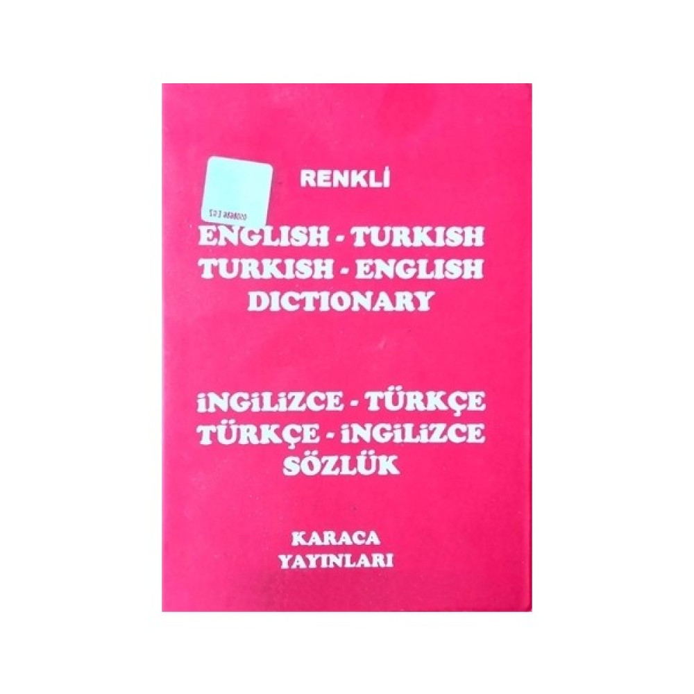 İngilizce-Türkçe Türkçe- İngilizce Sözlük Yabancı Dil Sözlükleri Fiyatı