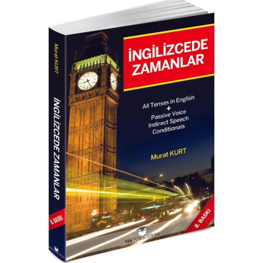 İngilizce’de Zamanlar Türkçe Açıklamalı İngilizce Gramer - Murat Kurt Yabancı Dil Öğretici Kitaplar ve Eğitim Setleri Fiyatı