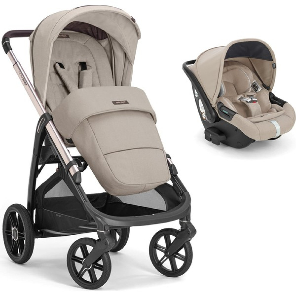 Inglesina Aptica Glam Çift Yönlü Bebek Arabas Darwin I-Size Anakucağı&otokoltuğu - Bej Bebek Arabası-Puset Aksesuarları Fiyatı