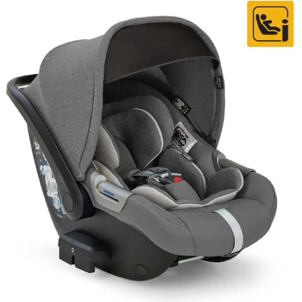 Inglesina Darwin Infant I-Size Gr 0+ Ana Kucağı & Oto Koltuğu Electa - Chelsea Grey - Gri Bebek Oto Koltuğu Fiyatı