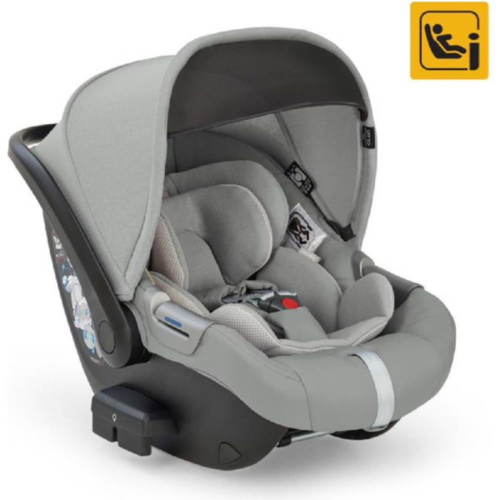 Inglesina Darwin Infant I-Size Gr 0+ Ana Kucağı & Oto Koltuğu Electa - Greenwich Silver - Gri Ana Kucağı Fiyatı