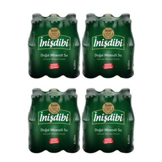 İnişdibi 24x200 ml Doğal Maden Suyu Maden Suyu ve Soda Fiyatı