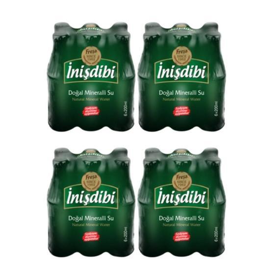 İnişdibi 24x200 ml Doğal Maden Suyu