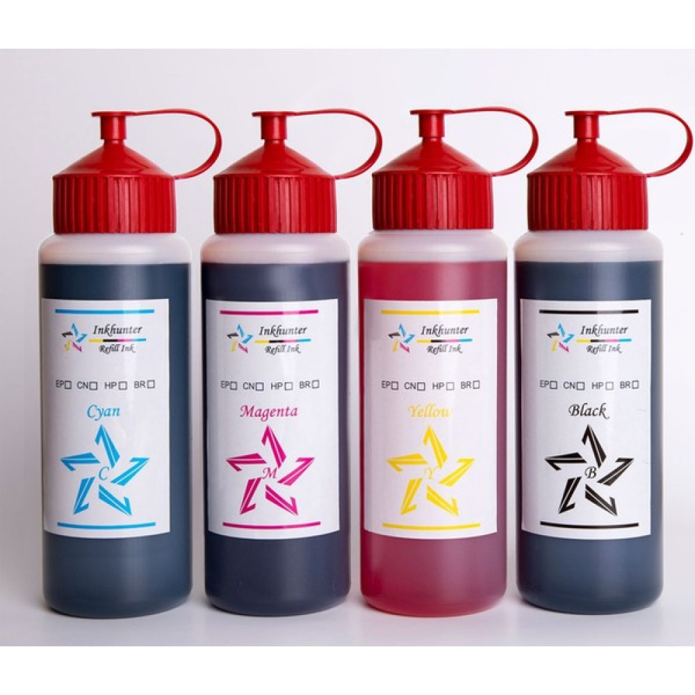 Ink Hunter Muadil DCP-T500W Uyumlu 4X500 ml Mürekkep Seti - Renkli Kartuş Dolum Ürünleri Fiyatı