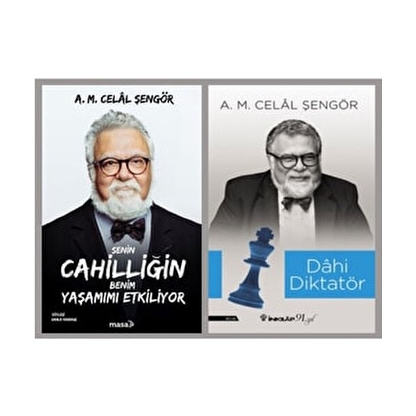 İnkılap Kitabevi 2 Kitap Seti - Senin Cahilliğin Benim Yaşamımı Etkiliyor ve Dahi Diktatör A. M. Celal Şengör Tarih Kitapları Fiyatı