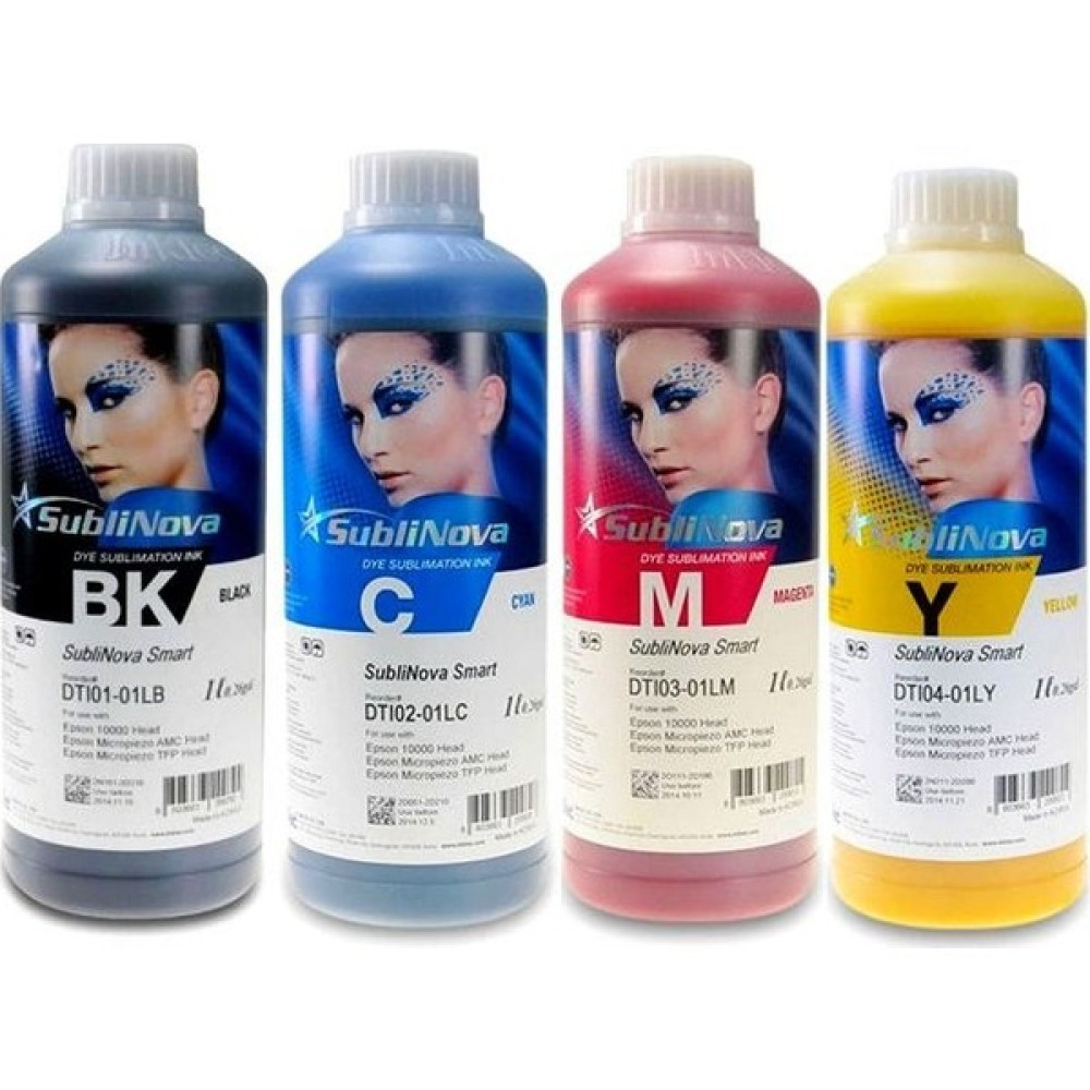 InkTec Epson Dtı Sublinova Mürekkep 4 x 1 lt 4 Renk - Renkli Kartuşlar Fiyatı