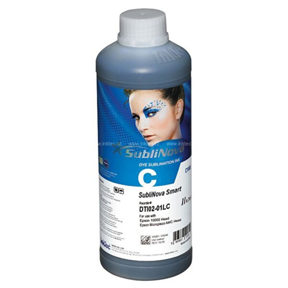 Inktec Sublinova 1 L Mavi Sublimasyon Mürekkebi Kartuşlar Fiyatı