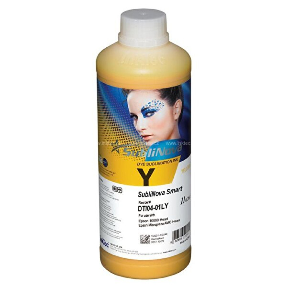 Inktec Sublinova 1 L Sarı Sublimasyon Mürekkebi Kartuşlar Fiyatı