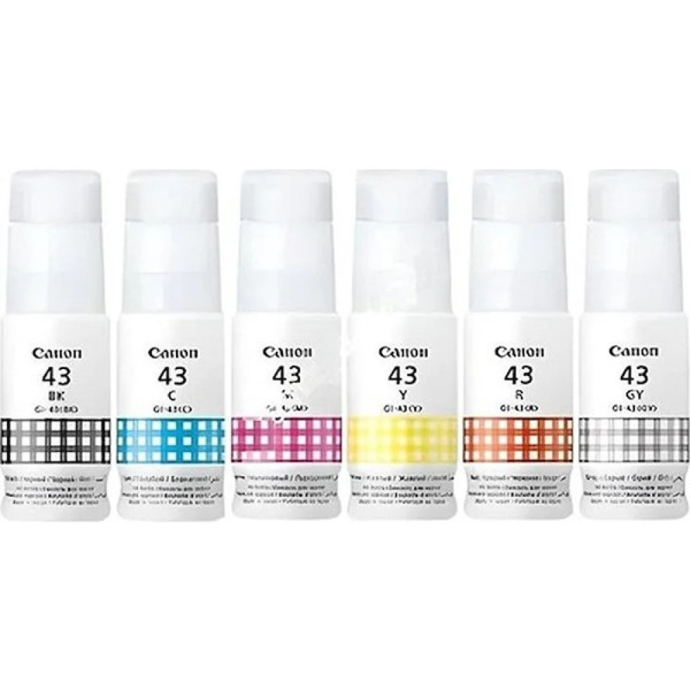 inktex Canon Gı-43 Orjinal Mürekkep Kartuş Takımı G640 - Renkli - Siyah Kartuşlar Fiyatı