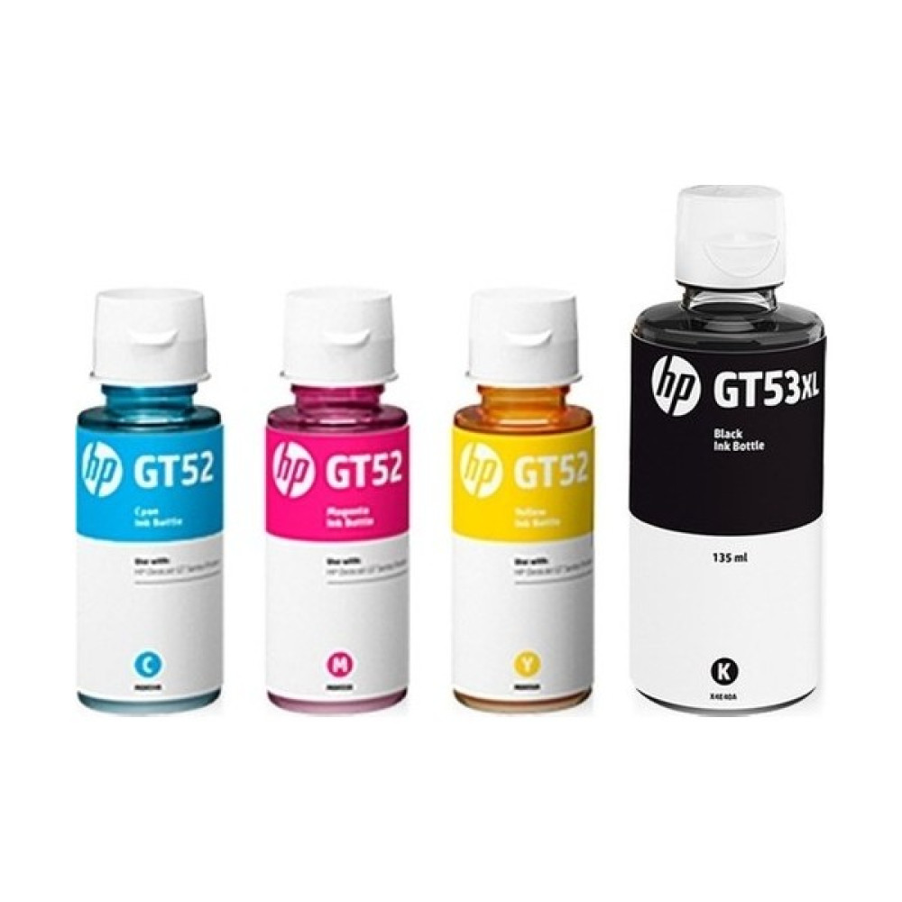 inktex Hp GT53XL Smart Tank 530 Orjinal 4 Renk Mürekkep Seti AIU7A155 - PRO Set - 4 Renk Kartuşlar Fiyatı