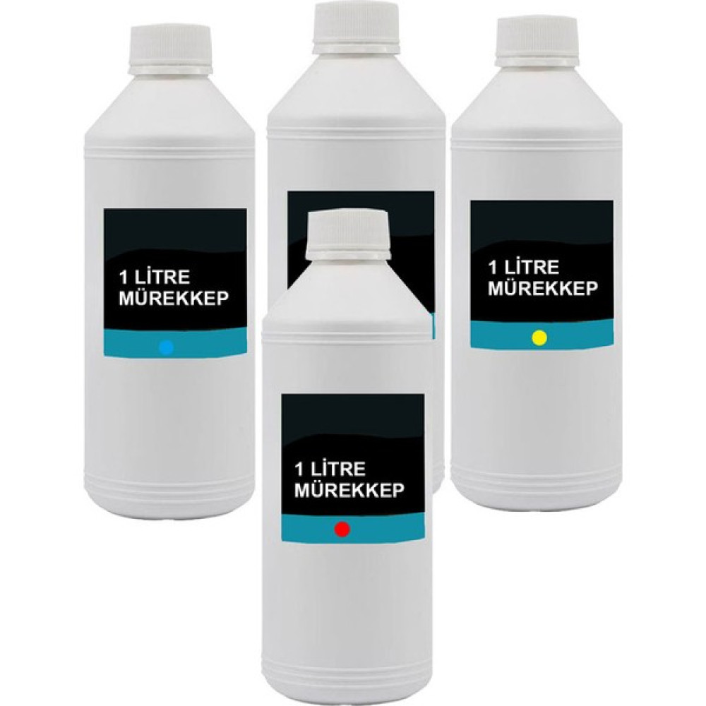 İnkwell For Brother MFC-T800W Uyumlu 1 Set 1lt 50000 Sayfa Renkli Kartuş Dolum Ürünleri Fiyatı