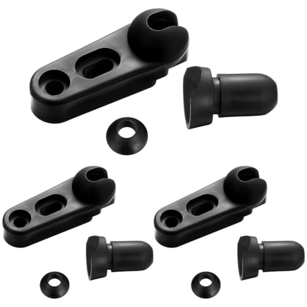 Innconee 3 Sets Boat Windshield Support Foot Brace Windshield Replacement Board for boat Alternative Bar Parts Bulk Plastic Marine Accessories Supplies