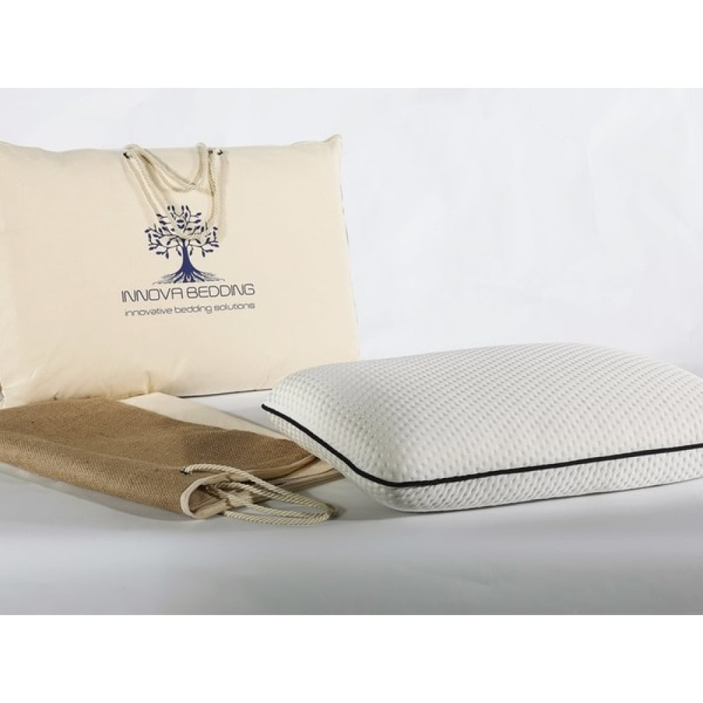 Innova Bedding % 100 Doğal Lateks Yastık - %100 Pamuk İç Kılıf & Dış Kılıf Pamuk Iç Kılıf & Dış Kılıf - 40 x 60 cm - Beyaz Yastık Fiyatı