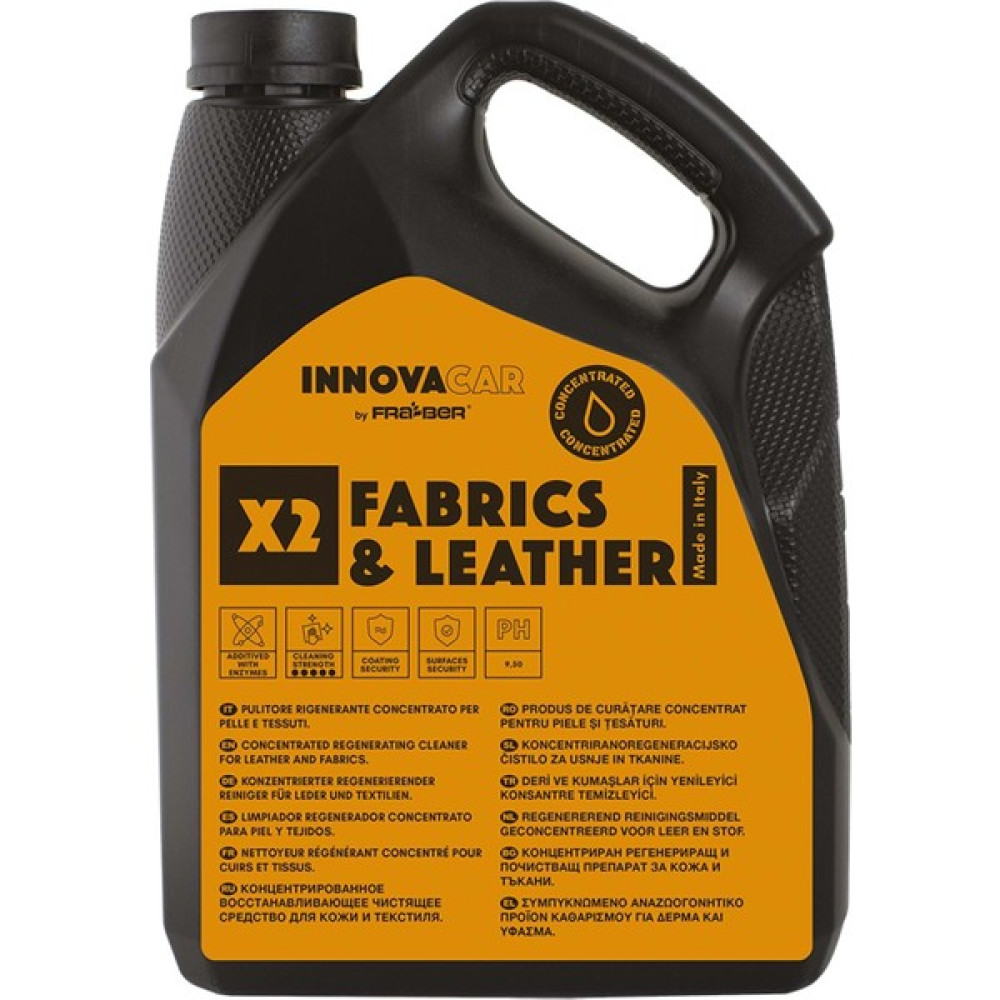 Innova Car Innovacar X2 Fabrics&leather Deri ve Kumaş Temizleyici Konsantre - 4,54 Lt Oto Boyaları Fiyatı