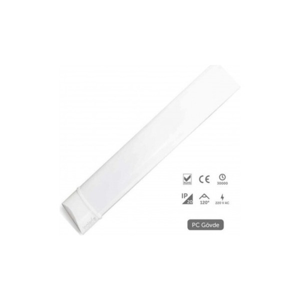 İnoled Led Bant Armatür 120 cm 54W/6500K Beyaz 2908-01 Armatür Fiyatı