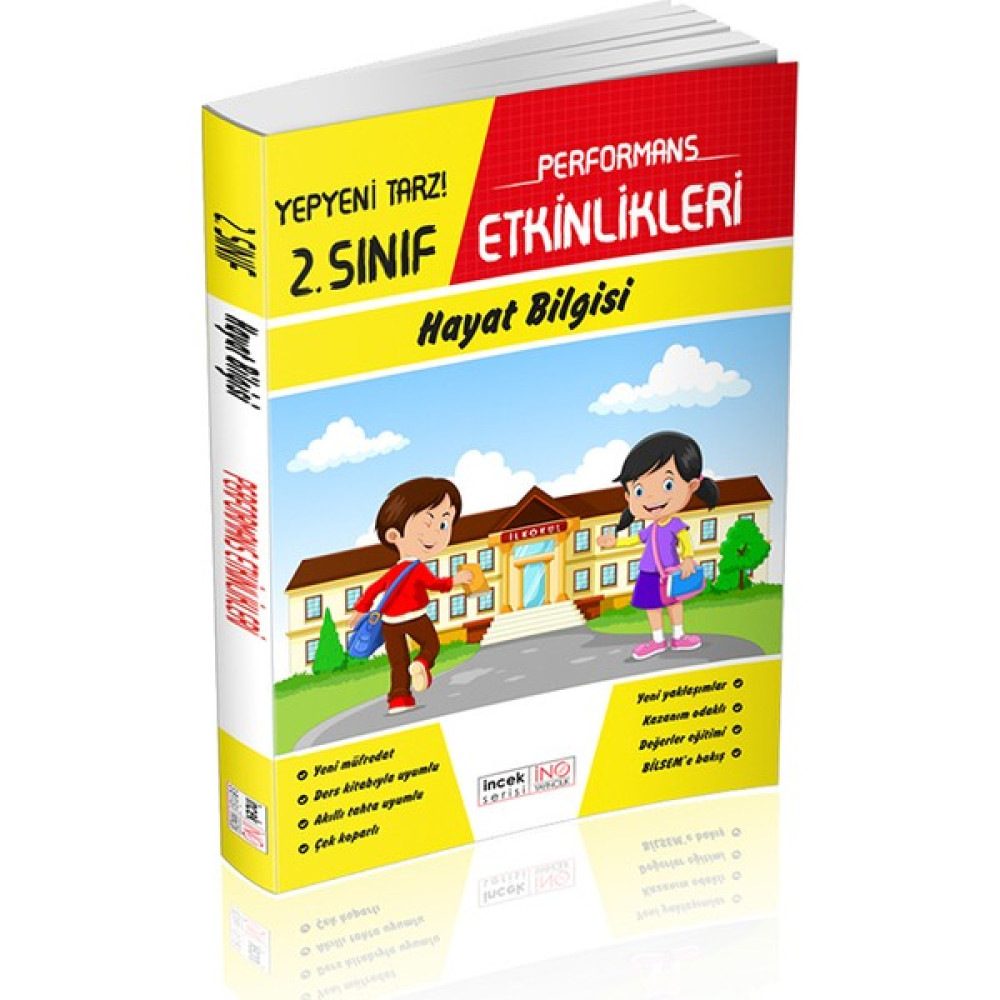 İnovasyon 2. Sınıf Hayat Bilgisi İncek Serisi Performans Etkinlikleri Ders Sınav Kitapları Fiyatı