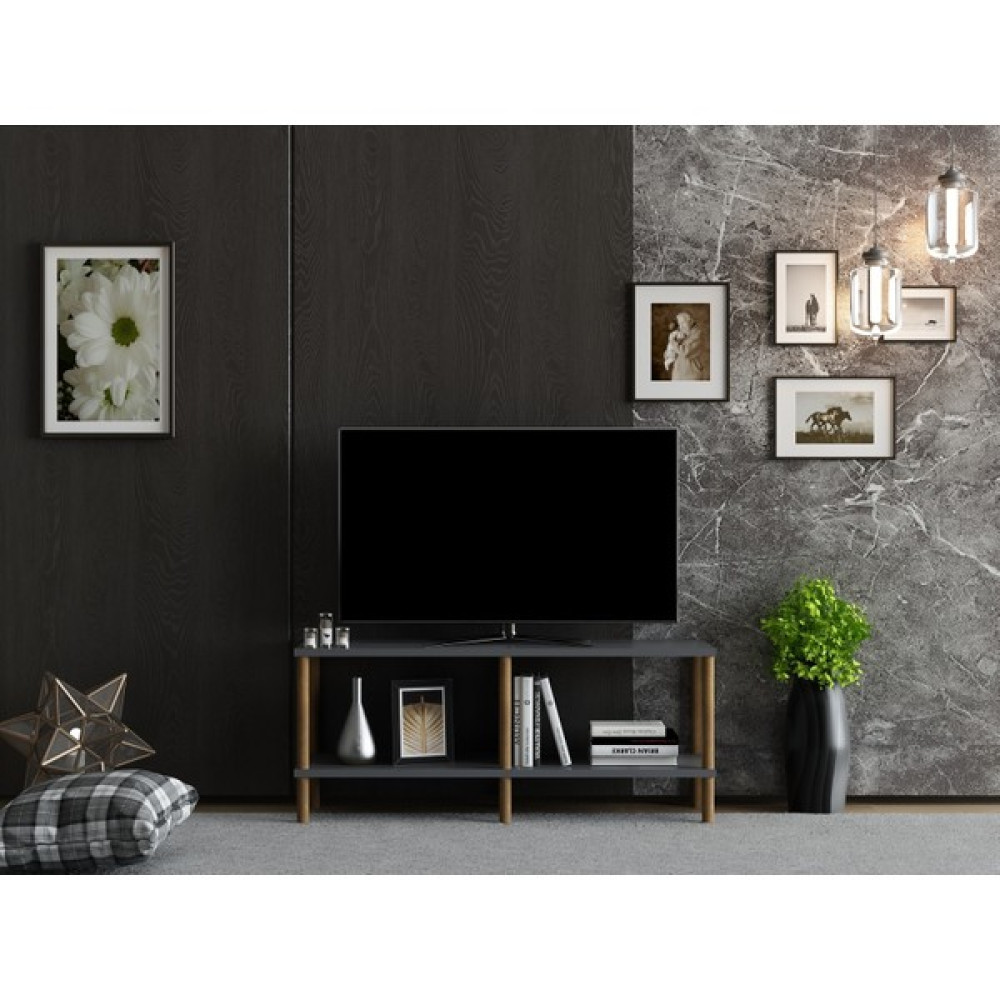 İnovasyon Mobilya Sole Tv Ünitesi 90 cm - Antrasit Tv Ünitesi / Sehpası Fiyatı