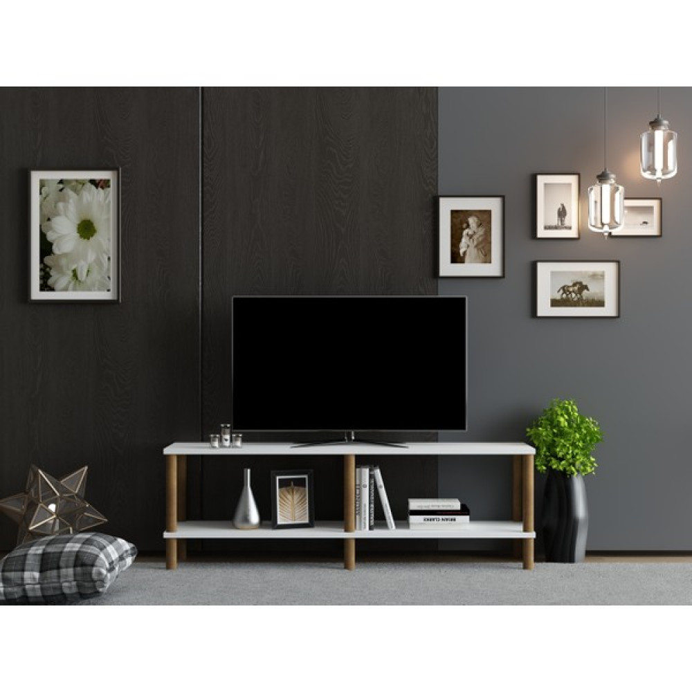 İnovasyon Mobilya Sole Tv Ünitesi Beyaz 120 Tv Ünitesi / Sehpası Fiyatı
