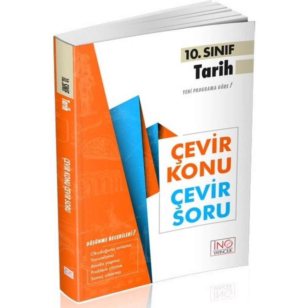 İnovasyon Yayınları 10. Sınıf Tarih Çevir Konu Çevir Soru Ders Sınav Kitapları Fiyatı