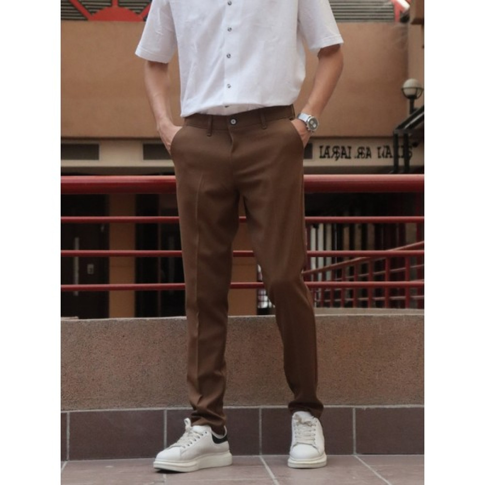 İnpool Erkek, Yeni Sezon, Standart-Fit, Old Money, Kumaş Pantolon Erkek Pantolon Fiyatı