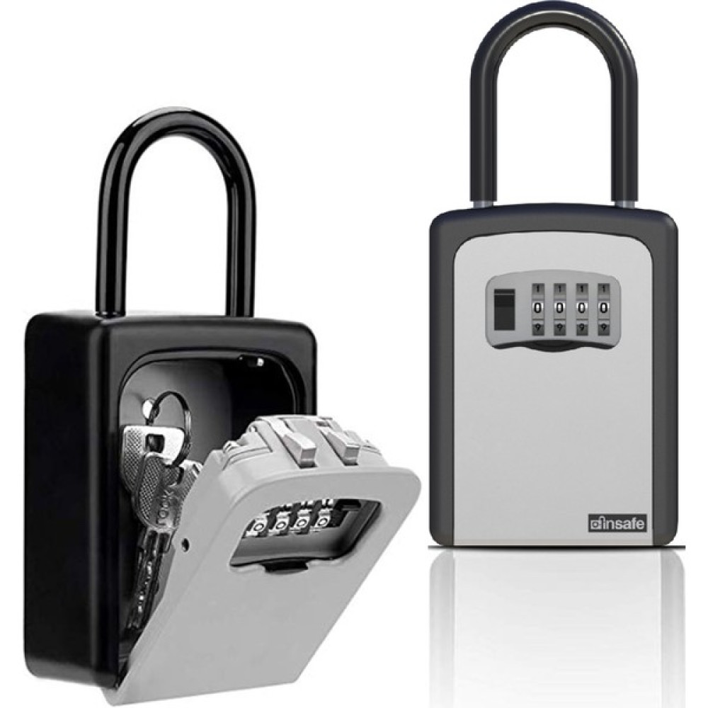Insafe ISC802KEY Şifreli Anahtar Kutusu - Anahtar Dolabı - Gri Ofis Dolapları Fiyatı