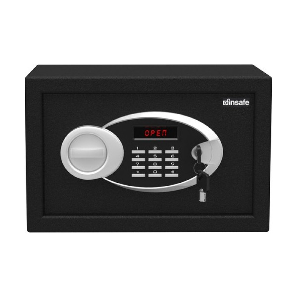 İnsafe ISEUC20 Küçük Boy LCD Ekranlı Çelik Kasa - Para Kasası - Değerli Eşya ve Mücevher Kasası Para Sayma Makinesi Fiyatı