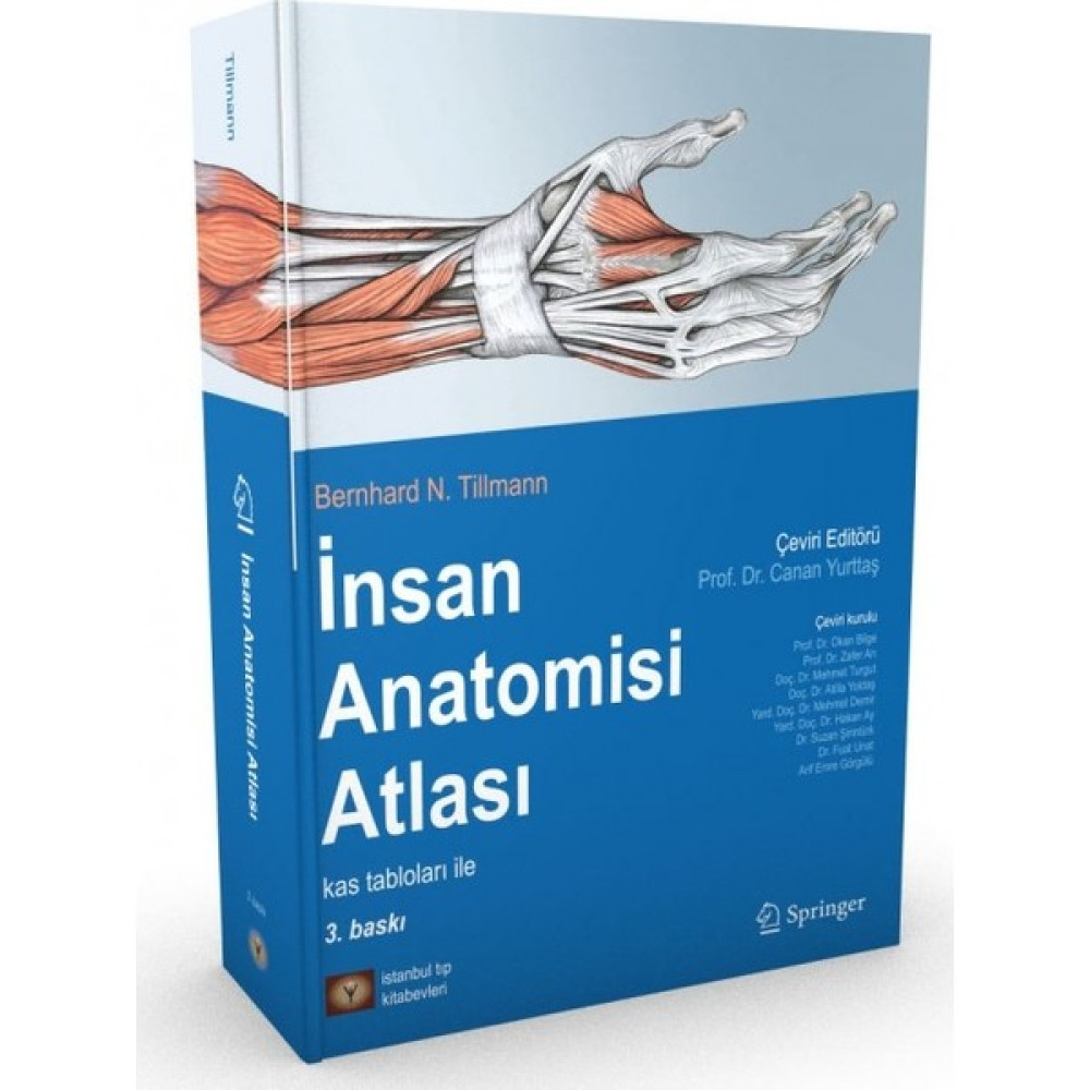 Insan Anatomisi Atlası Tillman Tıp Kitapları Fiyatı