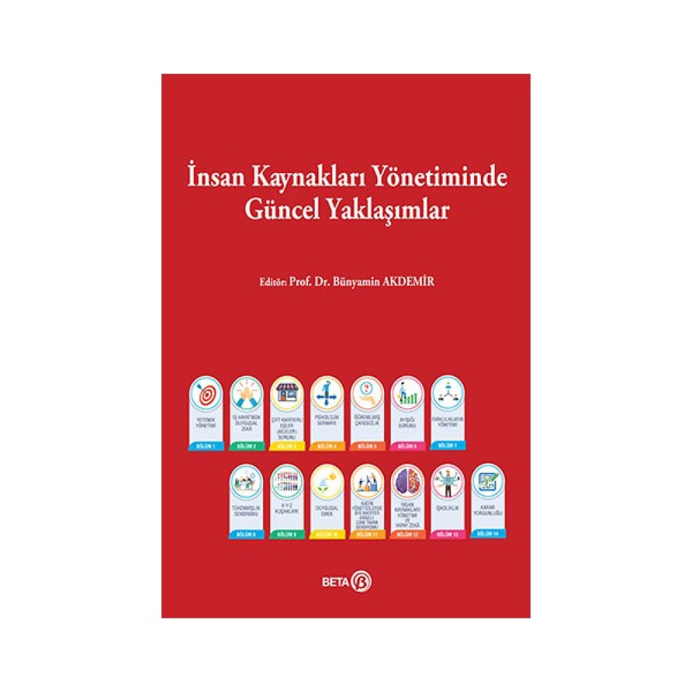 İnsan Kaynakları Yönetiminde Güncel Yaklaşımlar - Bünyamin Akdemir Ekonomi Pazarlama Kitapları Fiyatı