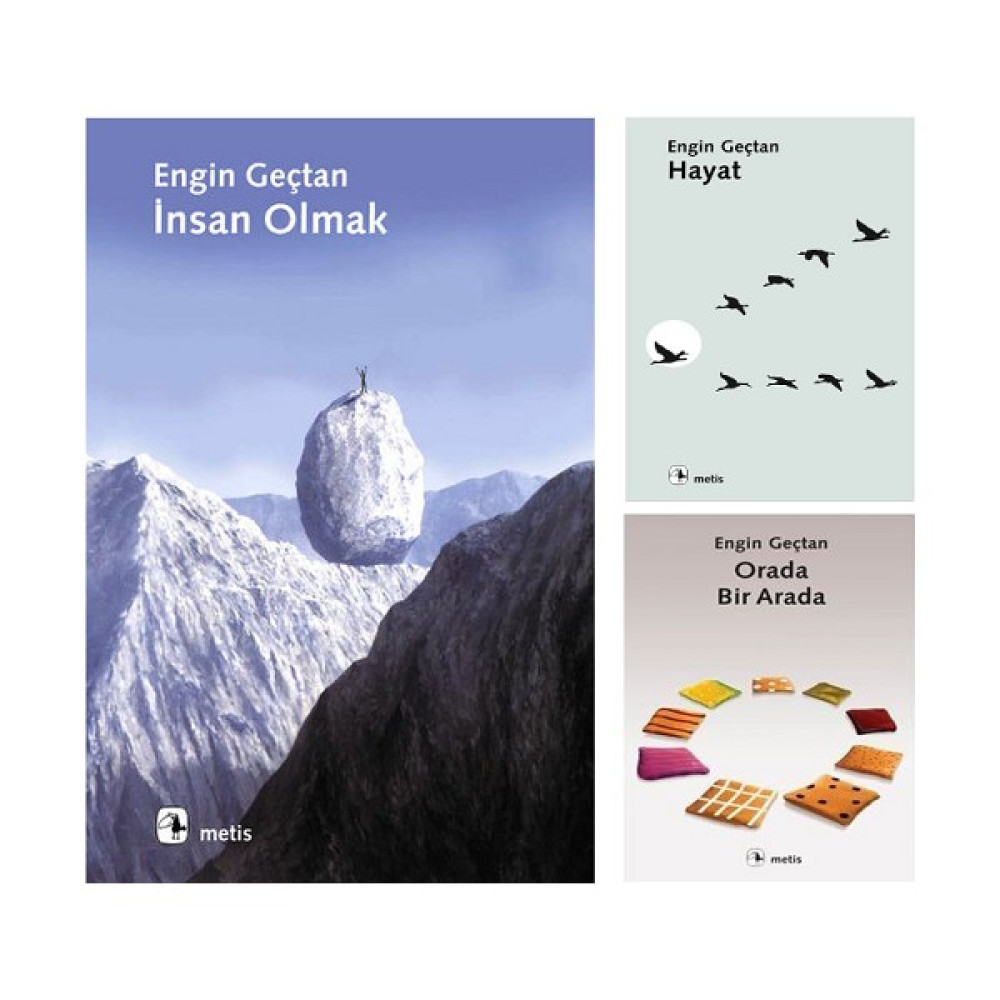 Insan Olmak - Hayat - Orada Bir Arada 3 Kitap Set - Engin Geçtan Kişisel Gelişim ve Psikoloji Fiyatı