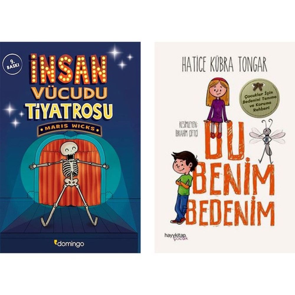 Insan Vücudu Tiyatrosu - Bu Benim Bedenim (2 Kitap Set) Çocuk Bakımı Kitapları Fiyatı