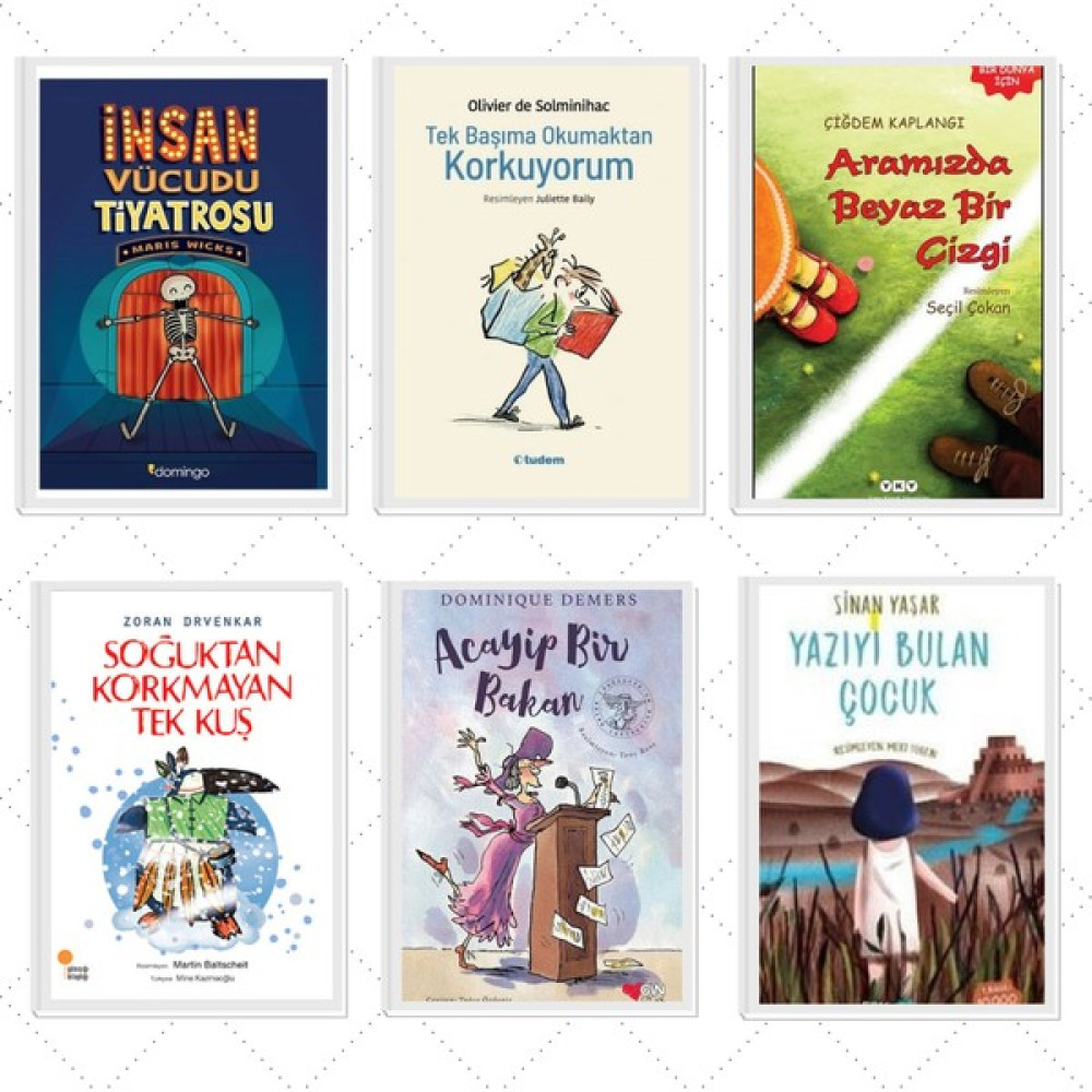 Insan Vücudu Tiyatrosu - Tek Başıma Okumaktan Korkuyorum - Aramızda Beyaz Bir Çizgi - Soğuktan Korkmayan Tek Kuş - Acayip Bir Bakan - Yazıyı Bulan ... Çocuk Öykü Fiyatı