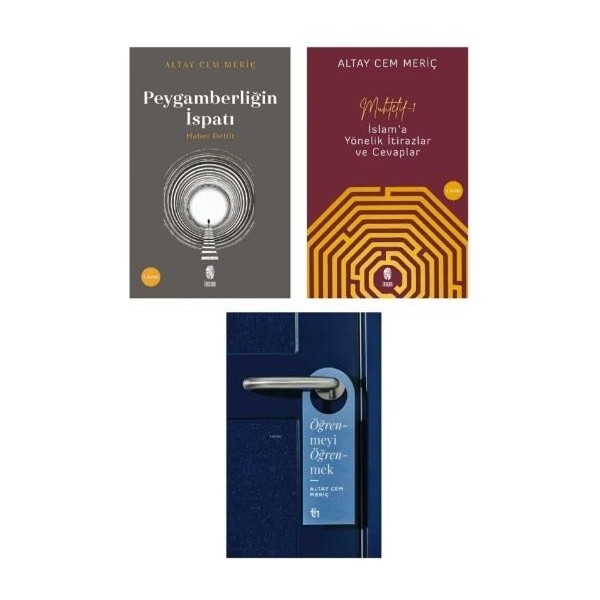 İnsan Yayınları Altay Cem Meriç 3 Kitap Seti Peygamberliğin Ispatı-Muhtelif Öğrenmeyi Öğrenmek Türkçe Basım SSD / Solid State Drive Fiyatı
