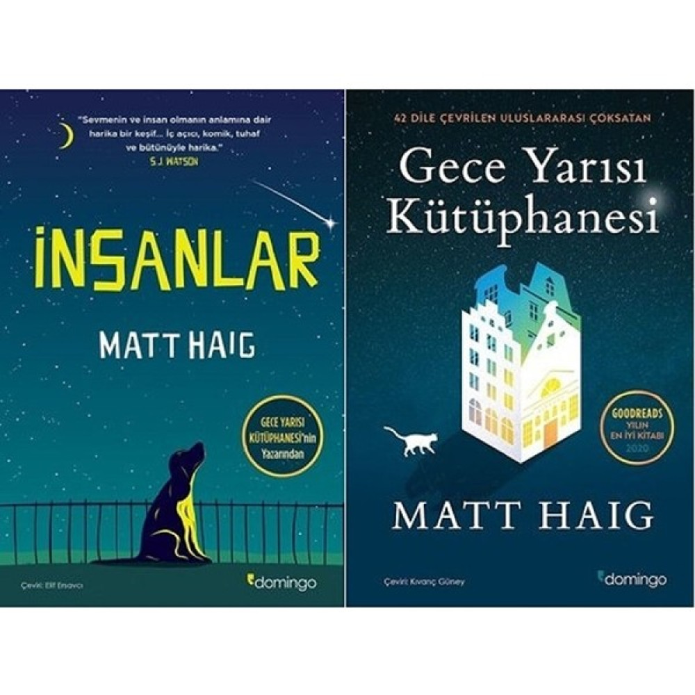 Insanlar + Gece Yarısı Kütüphanesi / Matt Haig 2 Kitap Set Macera Fiyatı
