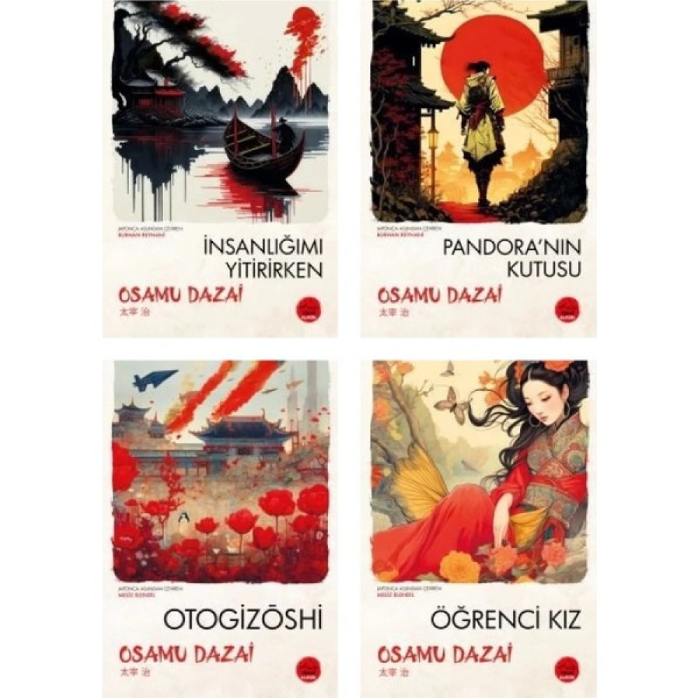 İnsanlığımı Yitirirken - Pandora'nın Kutusu - Otogizoshi - Öğrenci Kız 4 Kitap - Osamu Dazai Çizgi Roman Fiyatı