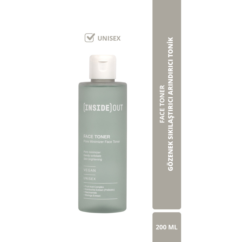 (INSIDE) OUT FACE TONER Gözenek Sıkılaştırıcı Arındırıcı Tonik 200ML Cilt ve Yüz Bakımı Fiyatı