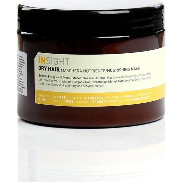 INSIGHT Dry Hair Kuru Mat Saçlar İçin Besleyici Maske 500 ml Saç Bakım Maskeleri & Serumlar & Spreyler Fiyatı