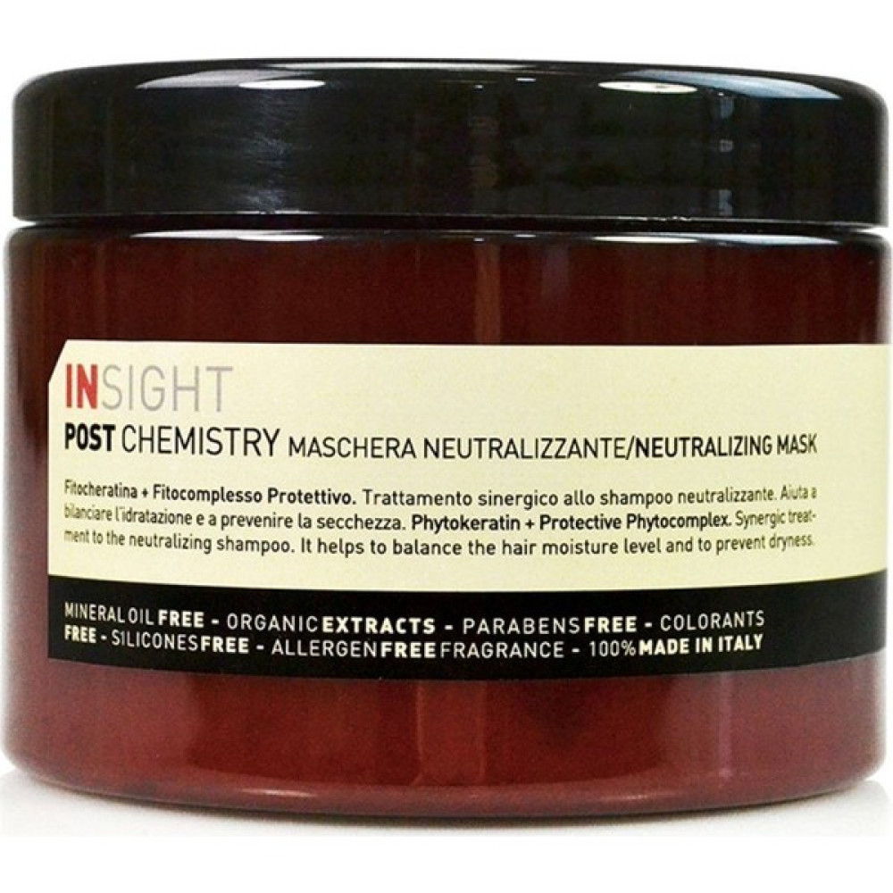 Insight Post Chemistry Kimyasal İşlem Sonrası İçin Maske 500 ml Saç Bakım Maskeleri & Serumlar & Spreyler Fiyatı