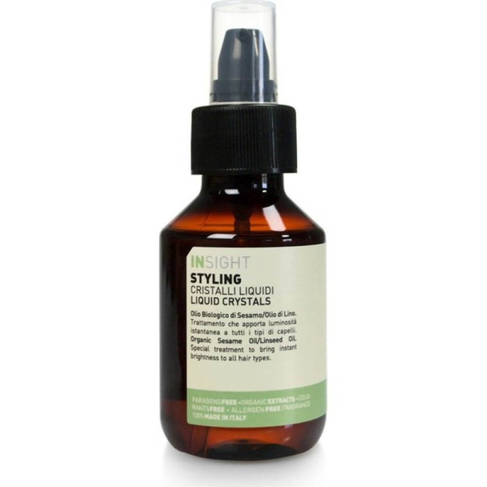 Insight Styling Liquid Crystals Besleyici Yağ 100 ml Saç Bakım Maskeleri & Serumlar & Spreyler Fiyatı
