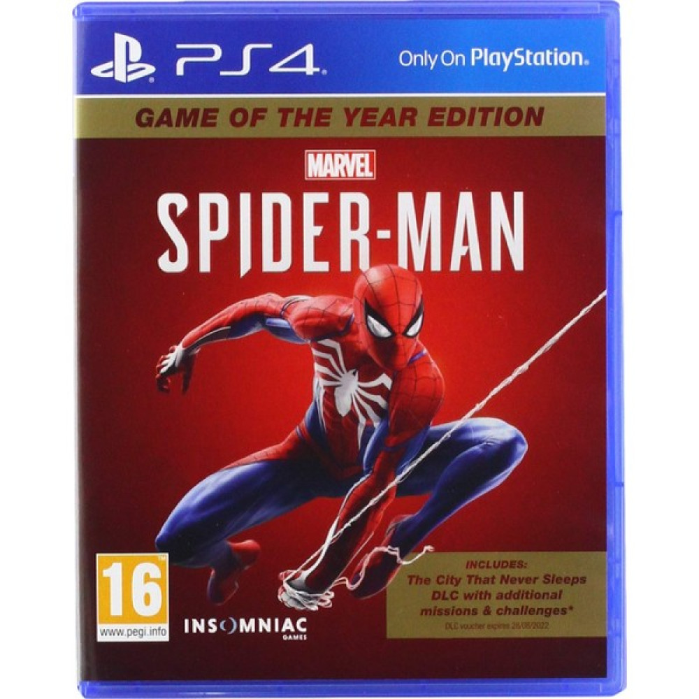 Insomniac Games Marvel's Spider-Man Game Of The Year Edition Ps4 Oyun PlayStation 4 PS4 Oyunları Fiyatı