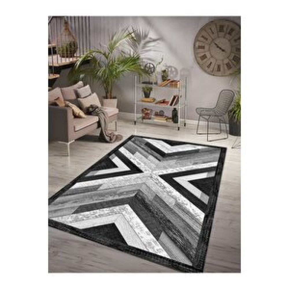 İnspira Dijital Baskılı Yıkanabilir Kaymaz Taban Salon Ve Oturma Odası Halısı 6157h 160x300 cm Salon & Oturma Odası Tekstili Fiyatı
