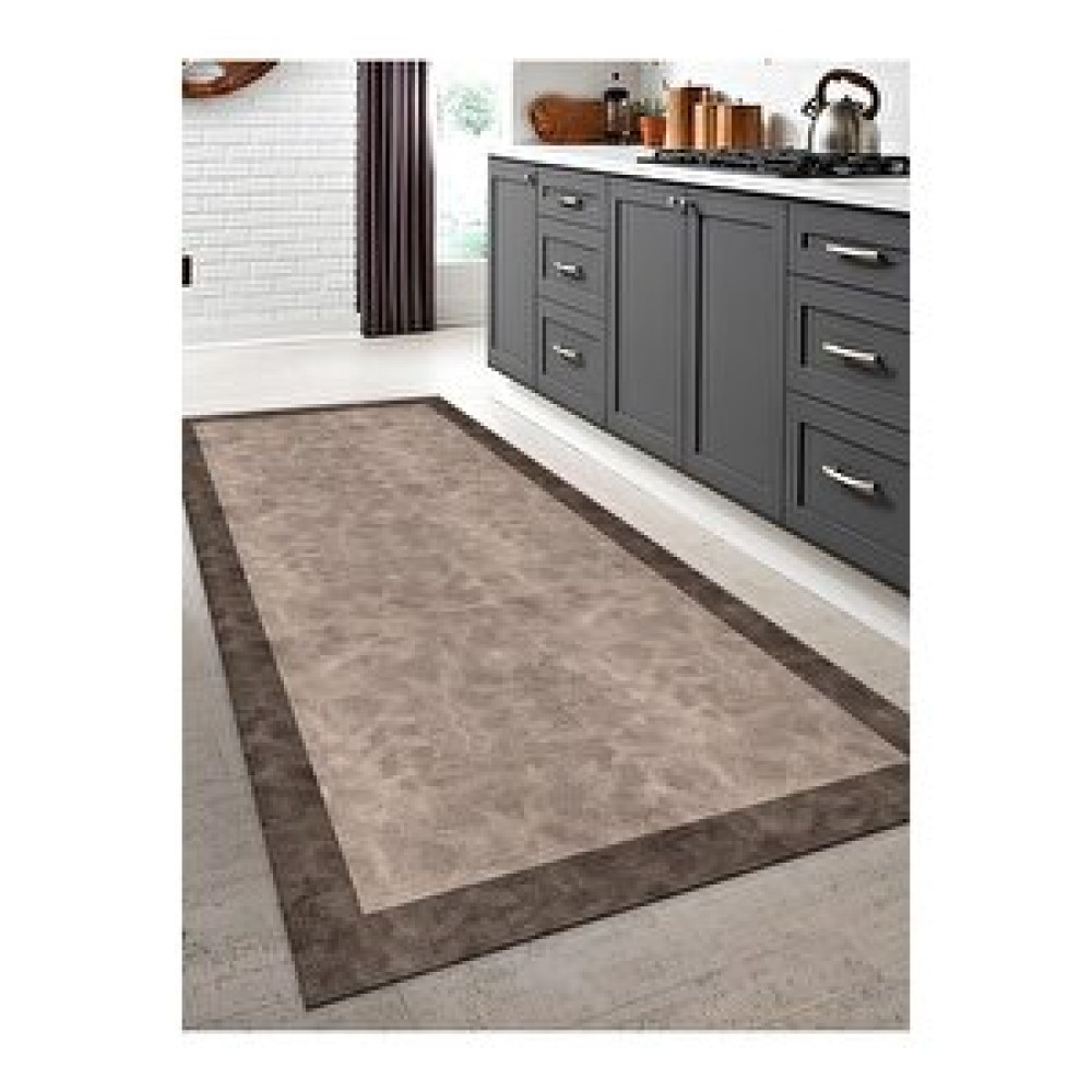 İnspira Makinede Yıkanabilir Kaymaz Taban Leke Tutmaz Dijital Baskı Mutfak Halısı 6148m 40x60 cm Mutfak Tekstili Fiyatı