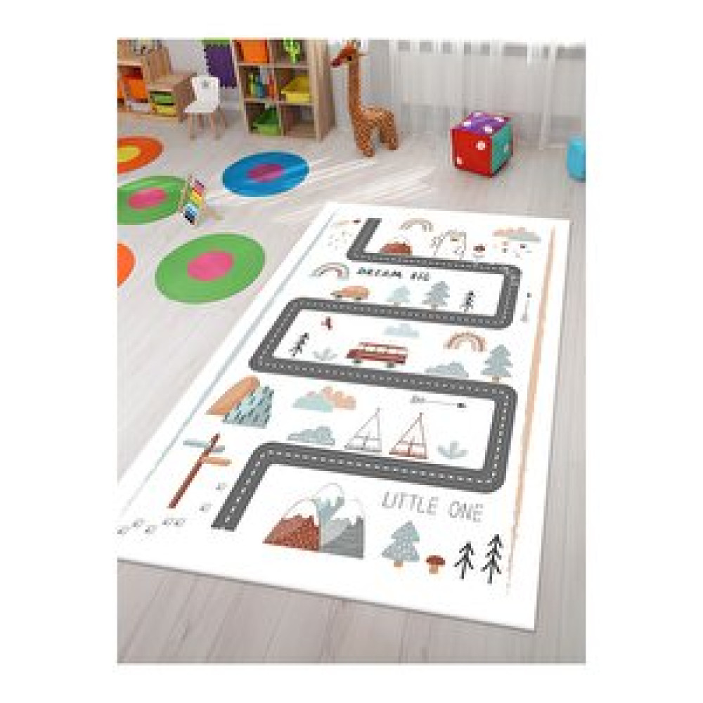İnspira Oyun Halısı Yıkanabilir Kaymaz Taban Çocuk Odası 64331c 160x200 cm Bebek Odası Halı Fiyatı