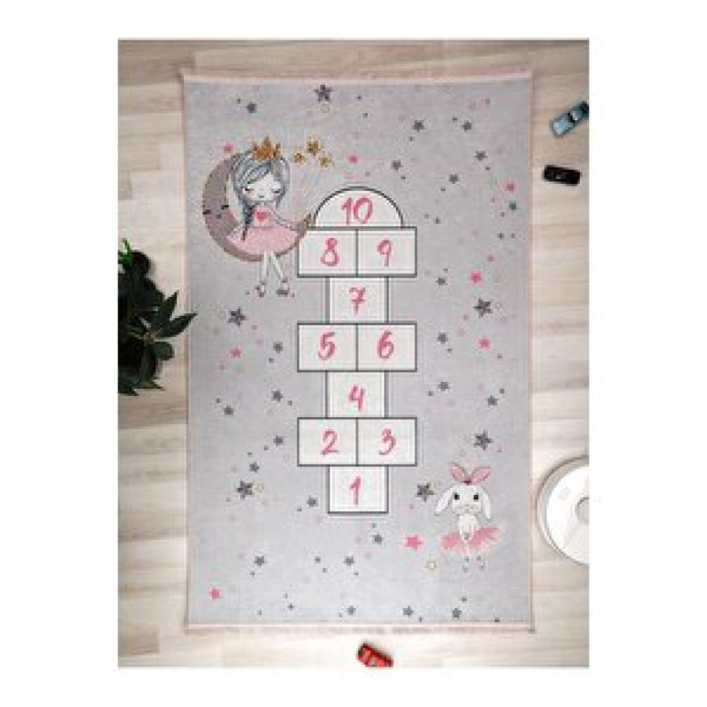 İnspira Seksek Oyun Halısı Yıkanabilir Kaymaz Taban Çocuk Odası 0870c 120x300 cm Bebek Odası Halı Fiyatı