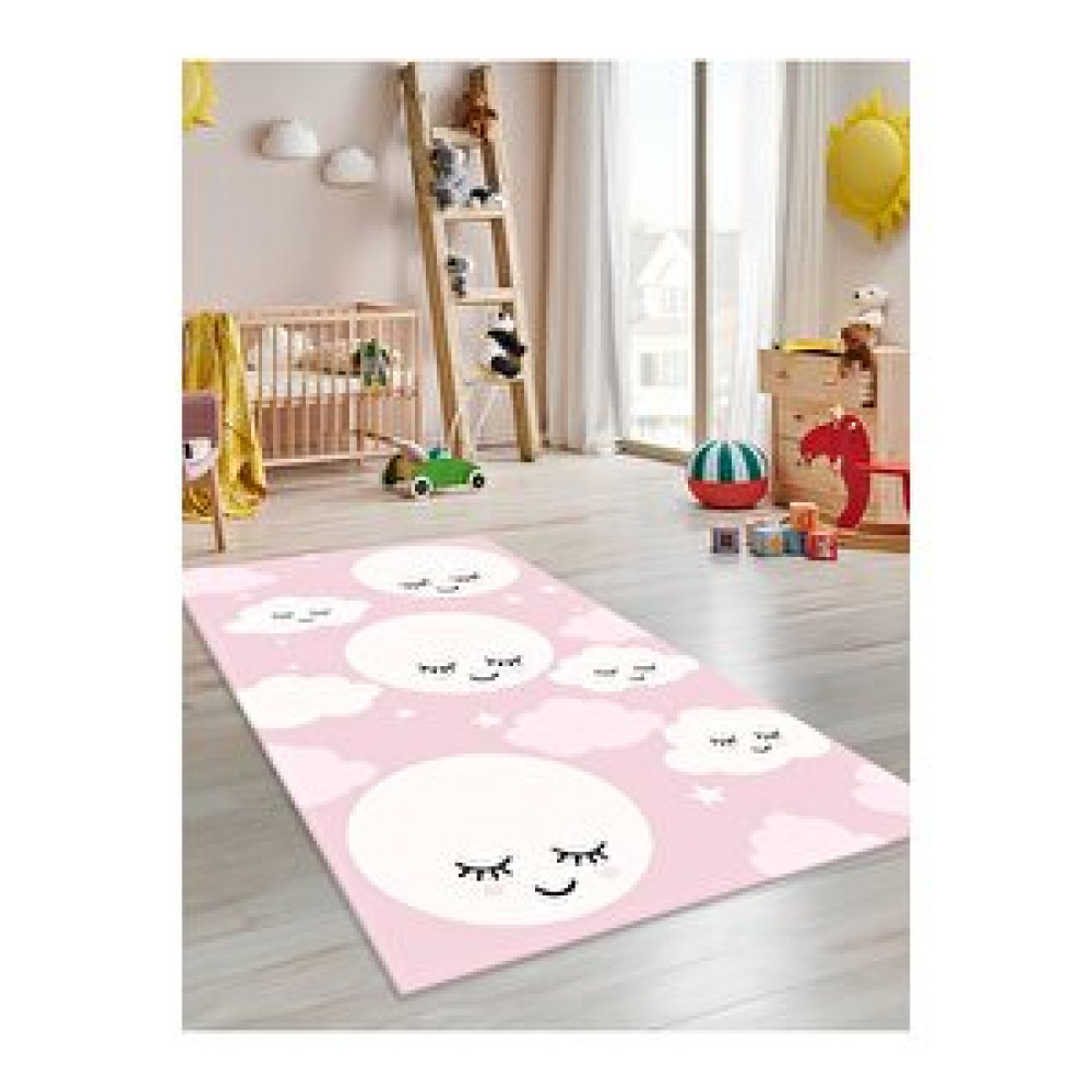 İnspira Yıkanabilir Kaymaz Taban Çocuk Ve Bebek Odası 6331c 100x400 cm Bebek Odası Halı Fiyatı